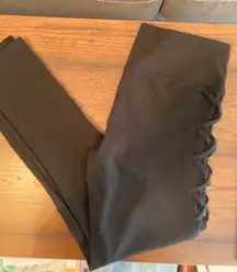 Black Full Length Mesh/Fishnet Leggings 