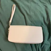 A New Day Cream Colored Wallet With Wristlet NWOT