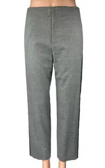 Club Monaco Women's Gray Black Colorblock High Waisted Trouser Casual Pants Sz 2