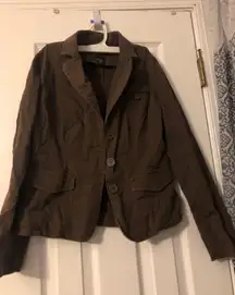 Brown Blazer Jacket