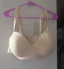 Cacique by Lane Bryant lightweight multiway strapless bra in tan size 42DD