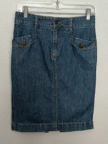 Marc Jacobs Denim Mini Skirt Size 4