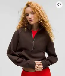 Oversized Scuba Half-Zip