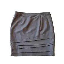 Per se army green wool pencil skirt Sz 14 Plus
