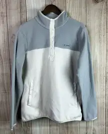Columbia Off-White Fleece Pullover