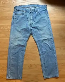 Levi’s 505 Straight Leg Light Wash Jeans