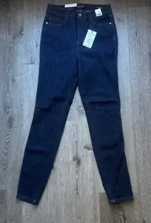 Judy Blue “Be Mine” Heart Pocket Skinny Jeans Dark Wash High Rise 3/26 NWT