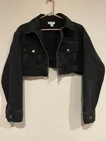 Black Jean Jacket