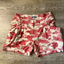 Women’s A Bathing Ape Camo Shorts Size Small