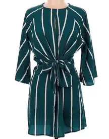 True Destiny‎ 3/4 Sleeve Faux Wrap Dress Size M