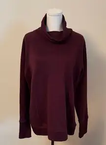 Tek Gear Women's Deep Purple Turtleneck Sweater