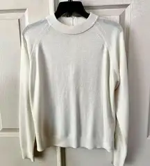 Designers Originals cream mock neck sweater