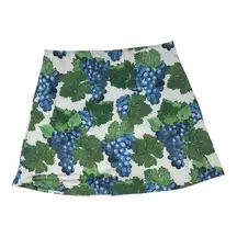 Kortni Jeane Grape Leaves Swim Skirt Size 2XL