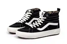 VANS SK8-HI MTE-1 SHOES Sneakers Suede Black Leopard Size 7.5 Womens / 6 Mens
