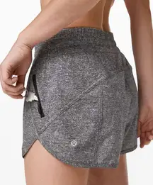Lululemon Tracker Short V *4"‎ Heather Lux Multi Black Size 4