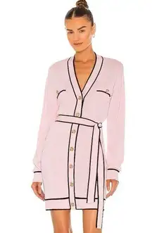 Lovers and friends revolve Natalie pink MISSING BELT dress size small