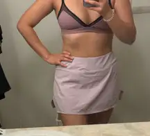 ASICS purple mini skirt