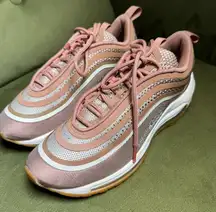 Nike Pink Air Max 97 Layered Wave Sneakers