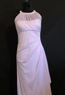 David’s Bridal Lilac Colored Floor Length Dress