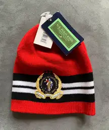 Brand New With Tags US Polo Assn. Red Beanie - One Size.