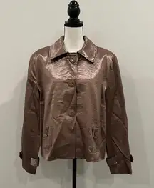 Christine Alexander Crystal Satin Jacket
