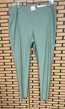 Cato Green Pull On Ankle Pants Size 14
