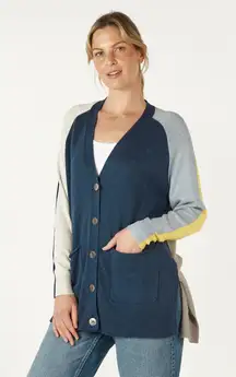 ZAKET AND PLOVER COLLEGE CARDI size xs