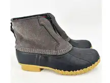 LL Bean Bean Boots 7" Fleece-Lined Insulated Front-Zip 11