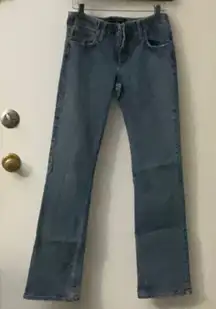 Juicy Couture Blue Y2K Flare Denim Bootcut Jeans 29 Casual Classic Preppy Indie