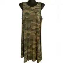 Old Navy  Green Camo Dress Large