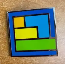 Silver‎ WizardPins Enamel Pin