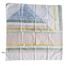 Totes Rain Scarf Woman Pink Green Polyester Water Repelling Vintage 1985 Mint