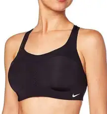 Nike Bra Womens XL Alpha Dri FIT Sports Yoga Sports Bra Black AJ0340010 Athletic