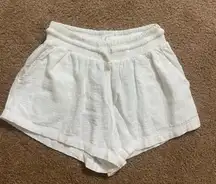 Linen shorts
