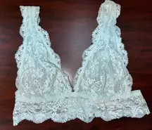 Victoria’s Secret Lace Triangle Bralette Size Medium