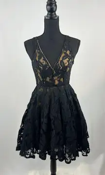 Black Lace Dress