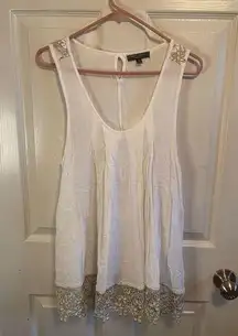 Romeo+Juliet couture white tank top sz XL