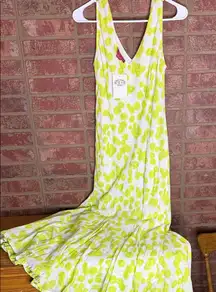 Peppermint Bay Lime Maxi Dress