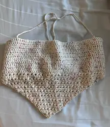 handmade crochet bandana top