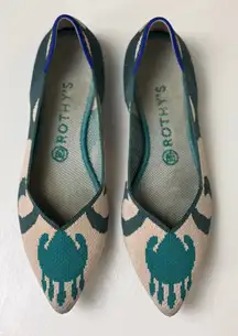 ROTHY'S Moroccan The Point Flats Retired Size 9