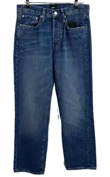 Edwin Jeans‎ Kali Ankle Indigo Button Fly Ankle Vintage Straight Womens 26 New