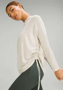 Lululemon Pima Cotton Side-Cinch Long Sleeve Shirt