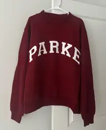 Parke Varsity Mockneck NWT