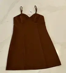 Pacsun LA Hearts Brown Mini Dress