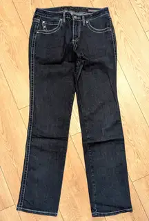 Jag Jeans Womens‎ 6 Mid Rise Straight Leg Dark Denim Stretch