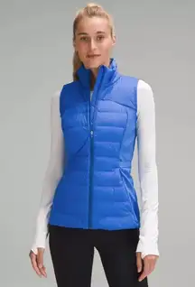 Lululemon Down For It All Vest. Wild Indigo. Size 2