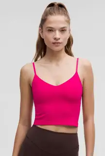 Lululemon Align Cropped Cami Tank Top *Light Support, A/B Cup Passionate Size 14