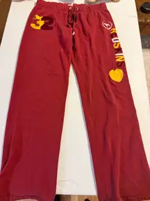 VTG RARE Y2K PINK VS Victoria’s Secret Redskins Sweatpants Long Football Medium