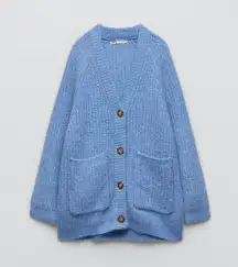 ribbed Knit Cardigan