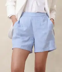 Banana Republic linen blend shorts sz L